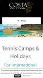 Mobile Screenshot of costa-del-tennis.com
